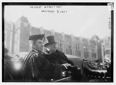 Dr. Finley & Pres. Taft