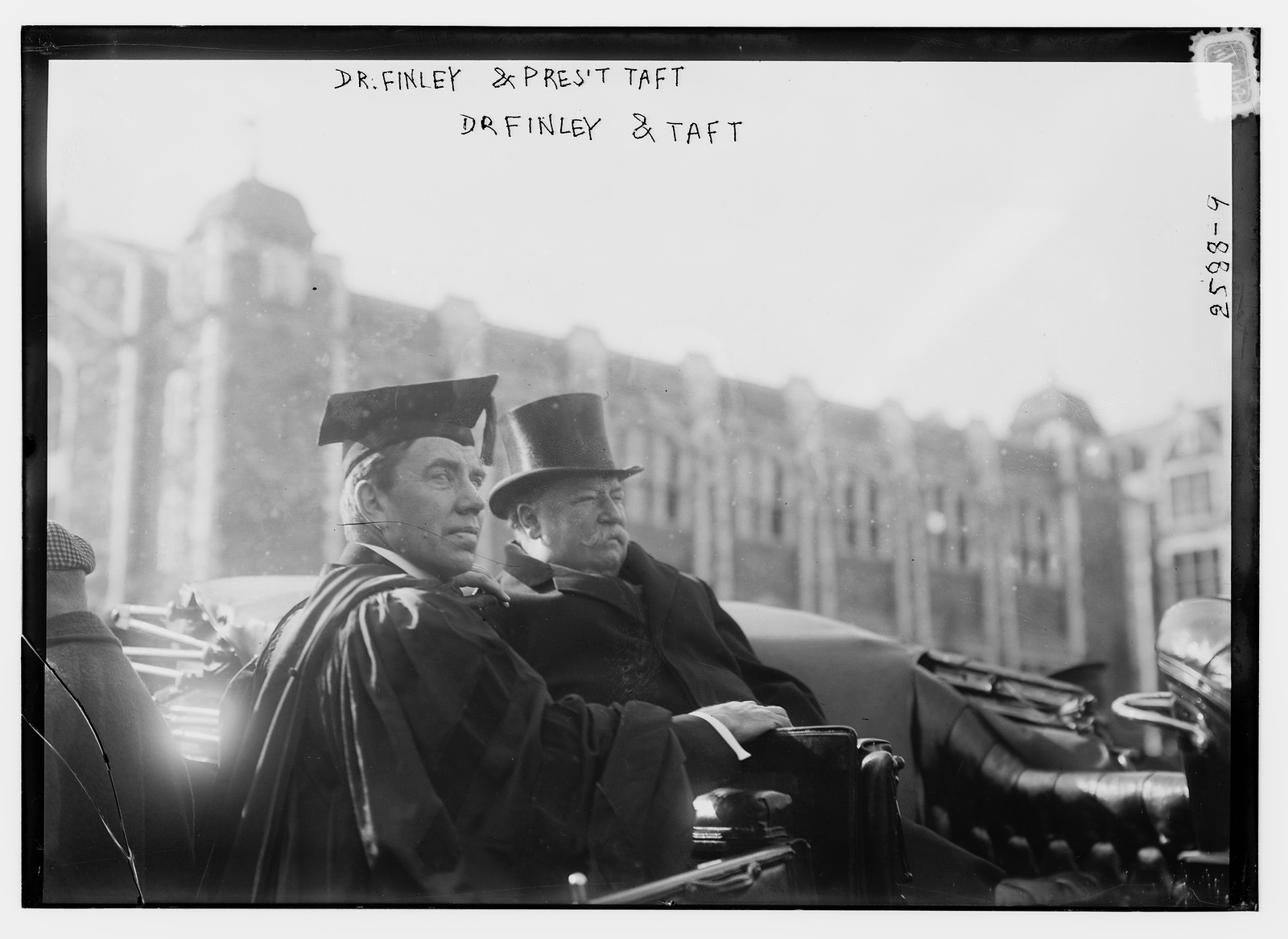 Dr. Finley & Pres. Taft, n/a — historic photograph