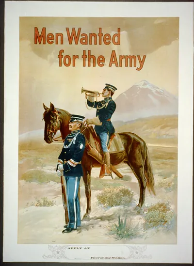 Men wanted for the army / Michael P. Whelan.