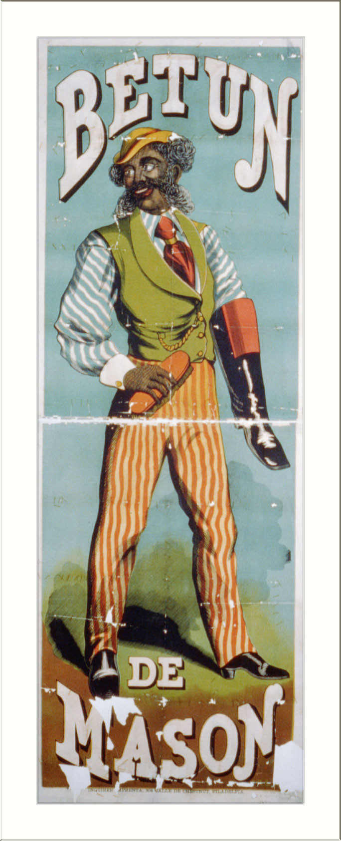 Betun de Mason, Philadelphia : Inquirer Printers, [18--] — vintage poster
