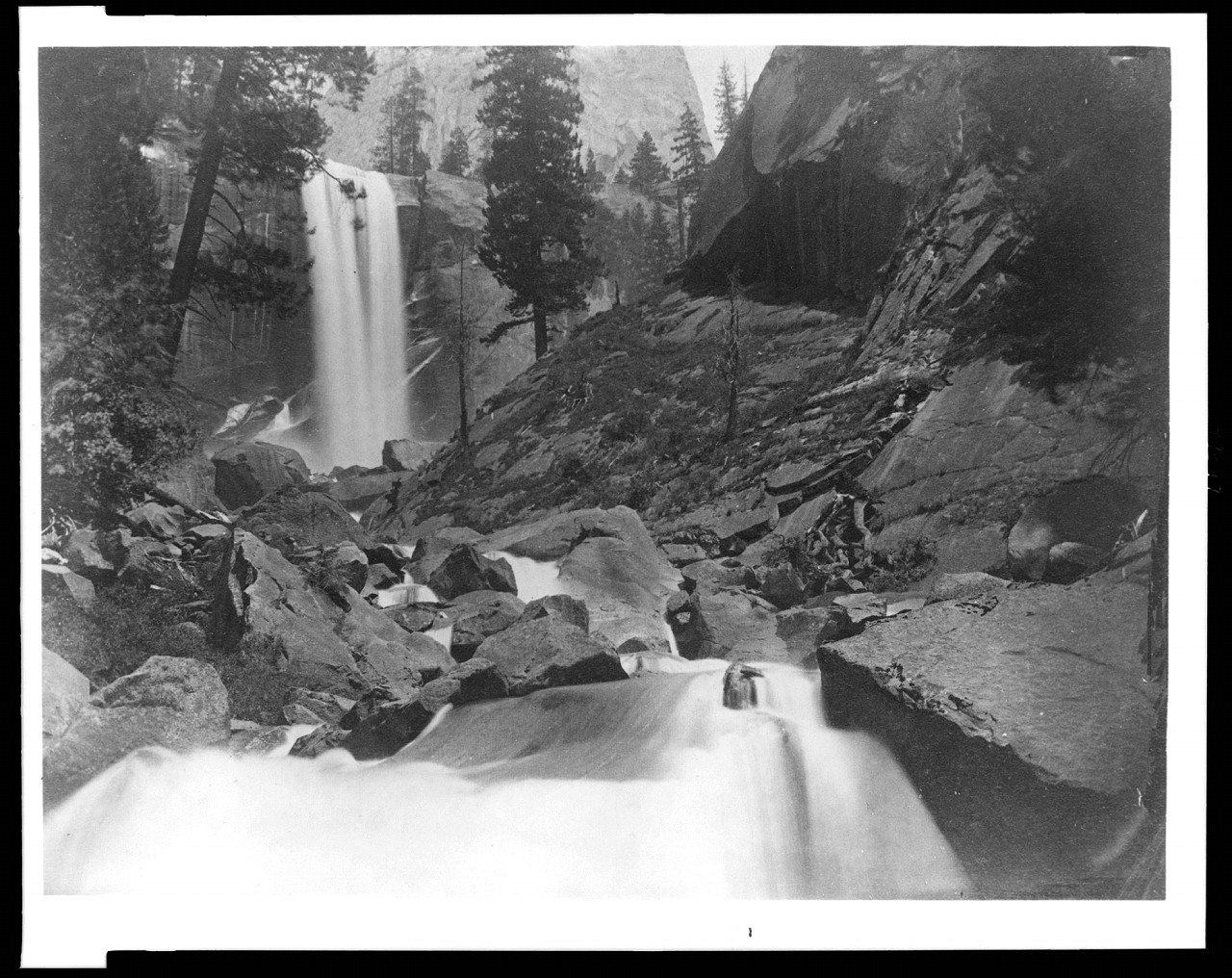 [Vernal Fall, Yosemite National Park, Calif.], [ca. 1860] — historic photograph