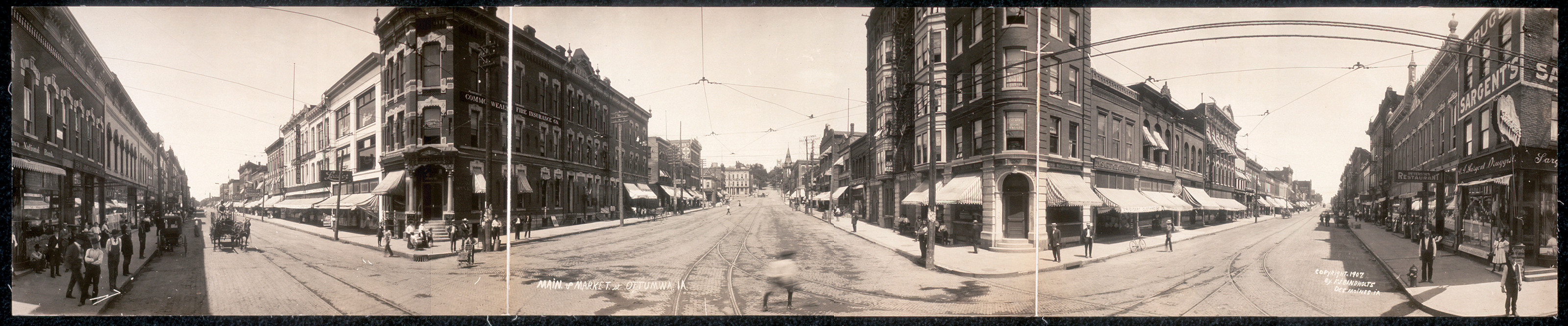 Ottumwa, Iowa, 1907, 1907 — historic image