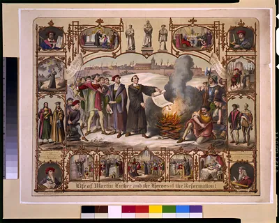 Life of Martin Luther and heroes of the reformation! / H. Breul ; original by H. Brückner.