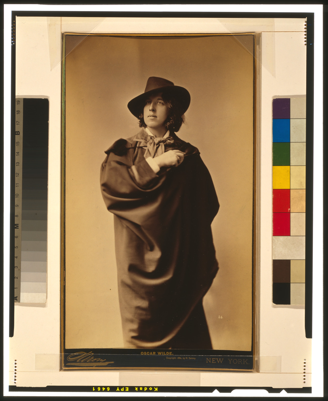 Oscar Wilde / Sarony., c1882. — historic photograph