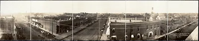 Birds eye view of New Richmond, Wisconsin, 1912