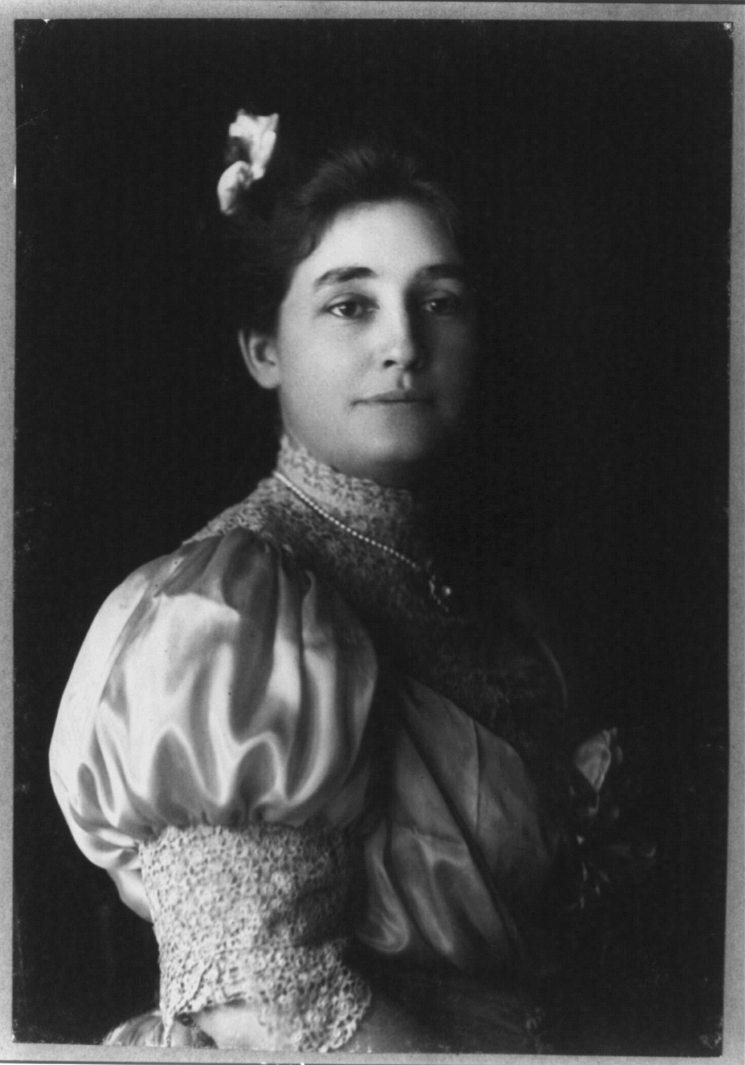 Mina (Miller) Edison, c1906. — historic photograph