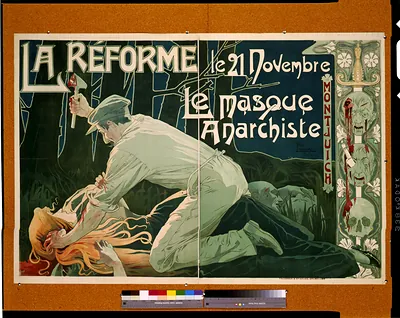 La Réforme, le 21 Novembre, le masque anarchiste