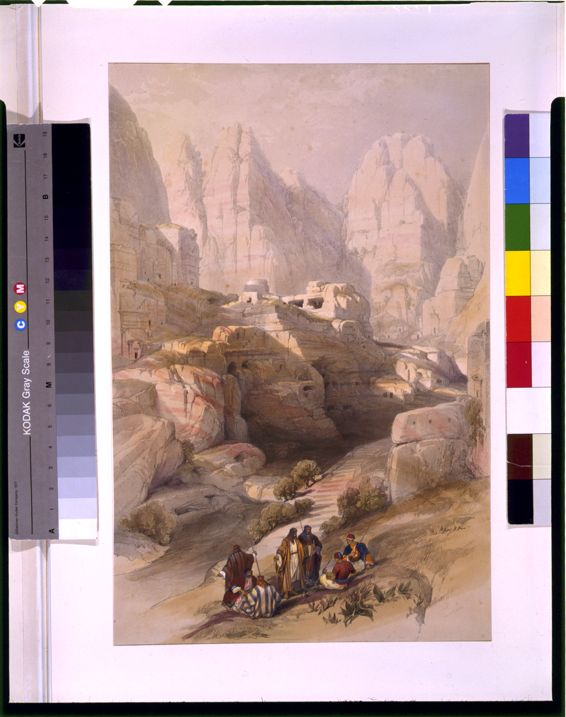 Petra March 10th 1839 / David Roberts., [published between 1844 and 1845] — antique lithograph