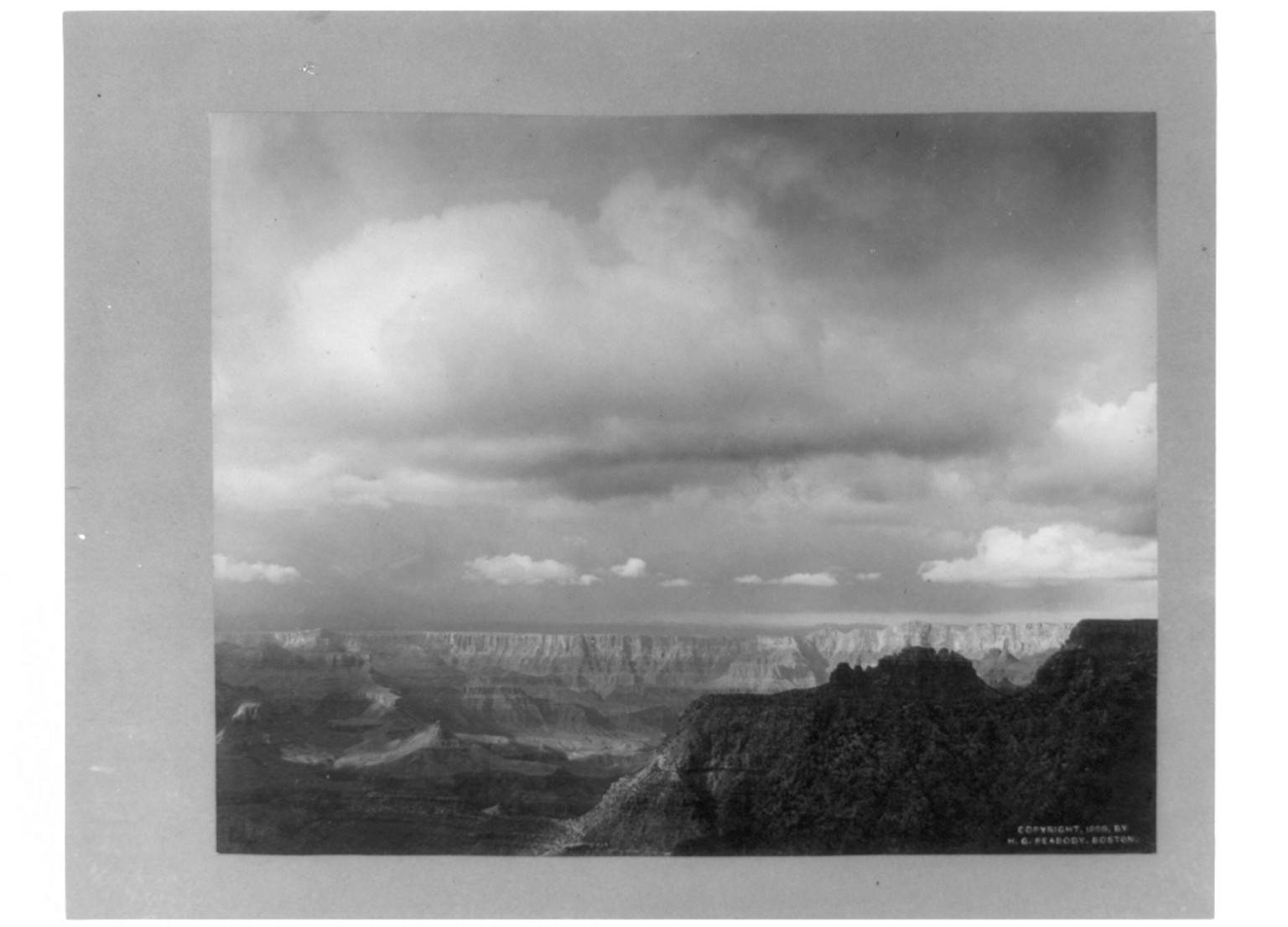 Grand Canyon, c1899. — historic photograph