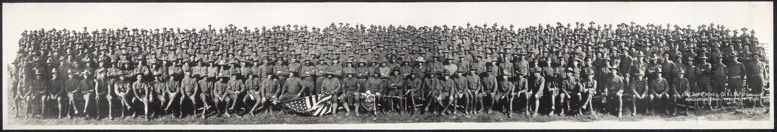 26th Regt. of Infantry Texas City, 1913, 1913 — historic image