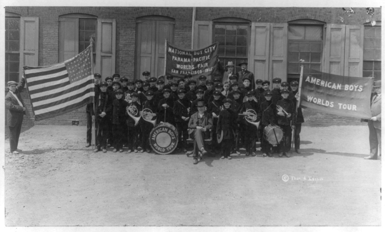 Thomas Alva Edison, 1847-1931, c1913. — historic photograph