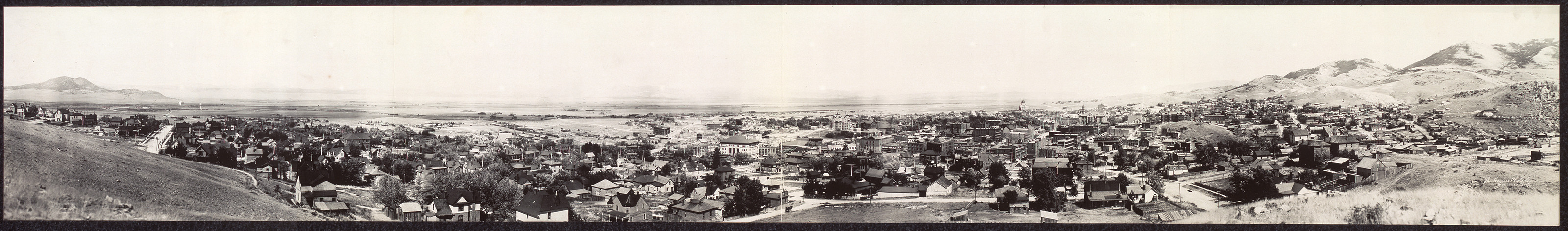 Birds Eye View Helena, Montana, 1908, 1908 — historic image