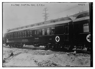 Milit. Hosp. car, C.P.R.Y.