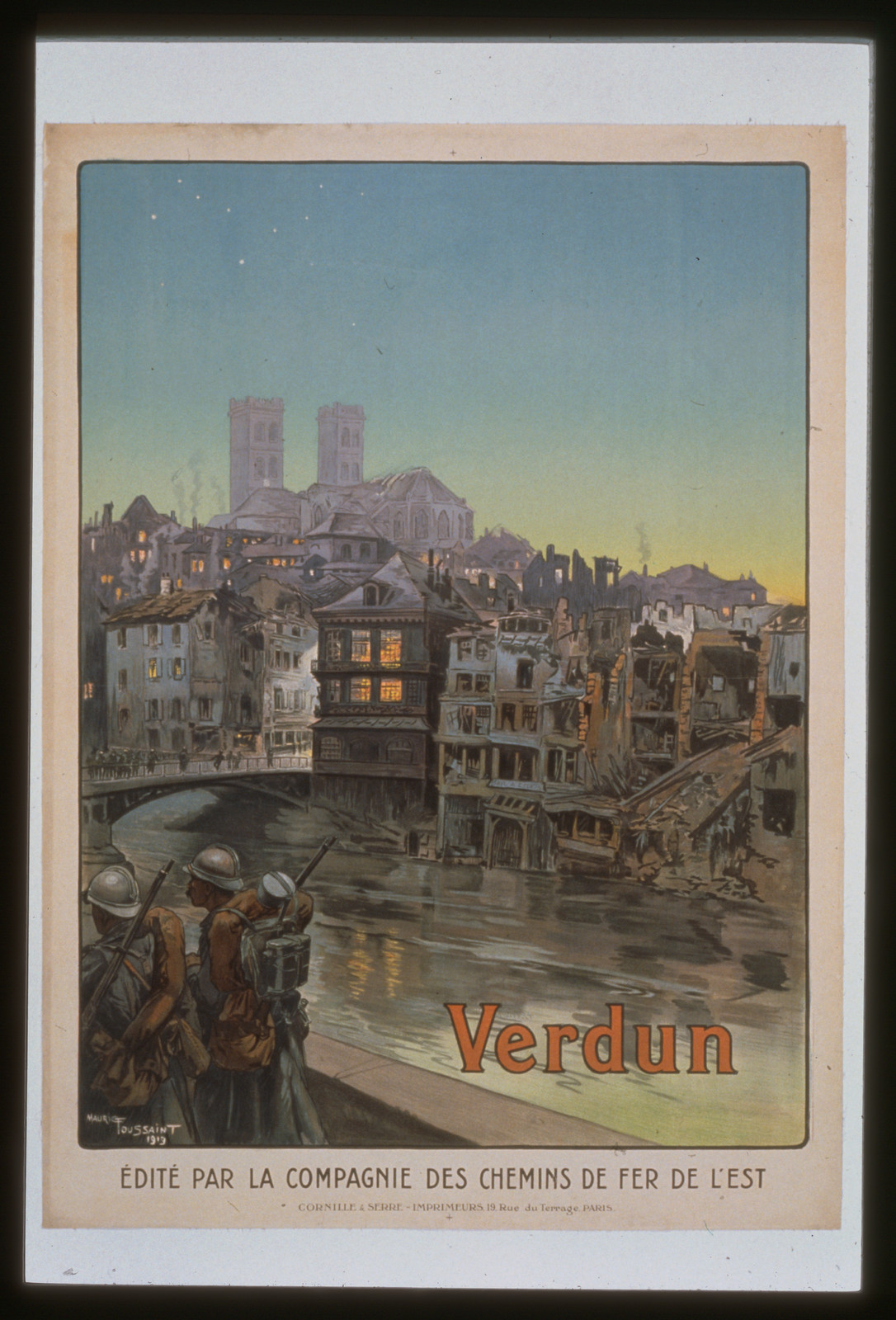 Verdun, 1919 — historic image