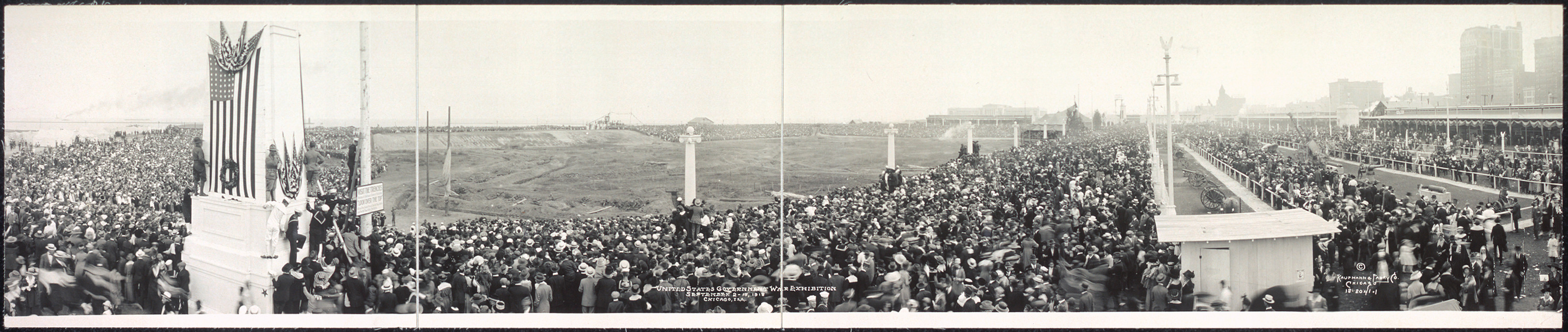 Government War Exhibition, 1918, Chicago, Illinois, 1918 — historic image