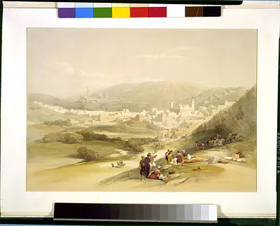 Hebron March 18th 1839 / David Roberts, R.A.