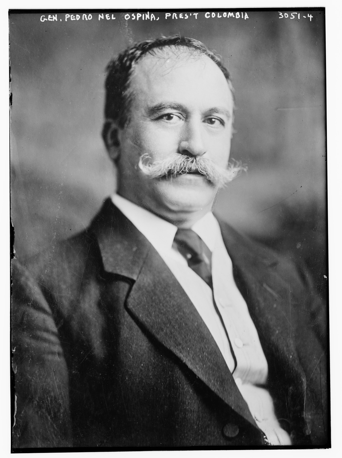 Gen. Pedro Nel Ospina, Pres. Colombia, n/a — historic photograph