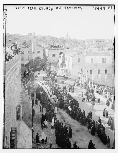 View from church of Nativity