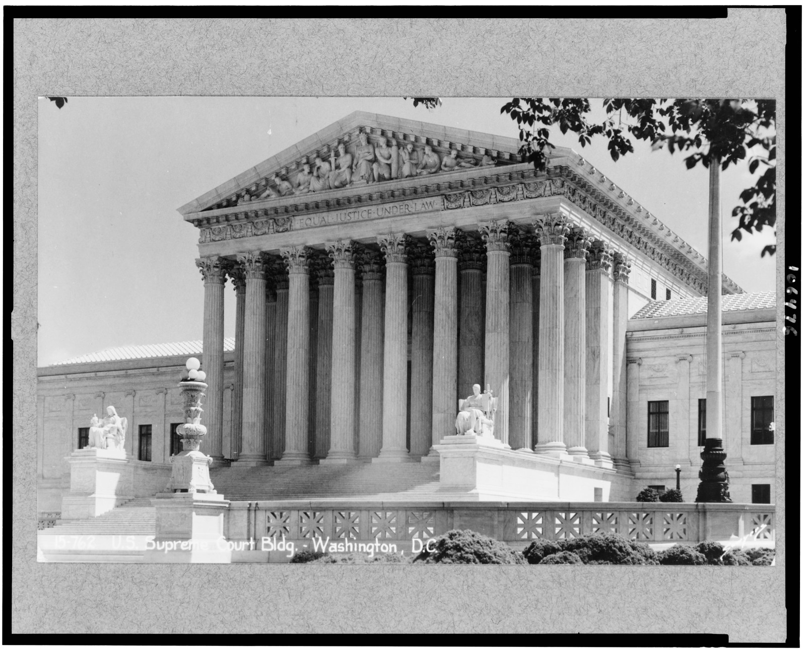 U.S. Supreme Court building, Washington, D.C., [1941(?)] — historic photograph