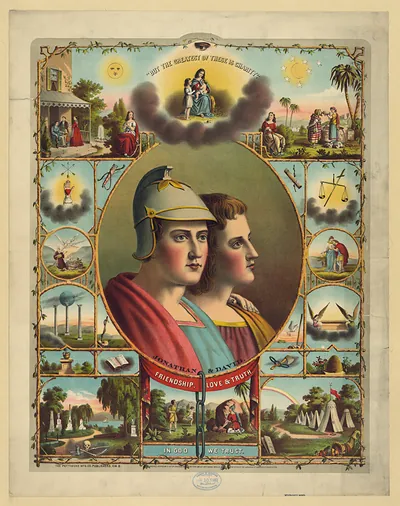 Jonathan and David: Friendship, Love and Truth, In God We Trust