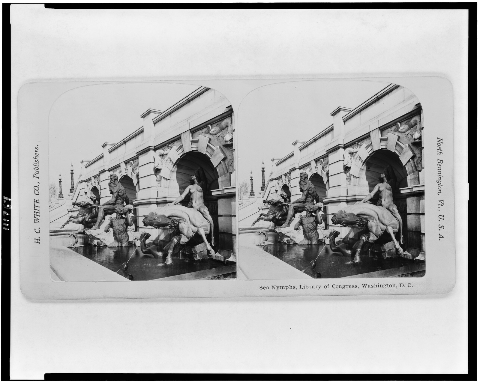 Sea Nymphs, Library of Congress, Washington, D.C., North Bennington, Vt., U.S.A. : H.C. White Co., publishers, c1900. — historic photograph