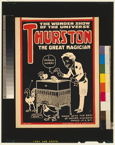 Thurston the great magician the wonder show of the universe.