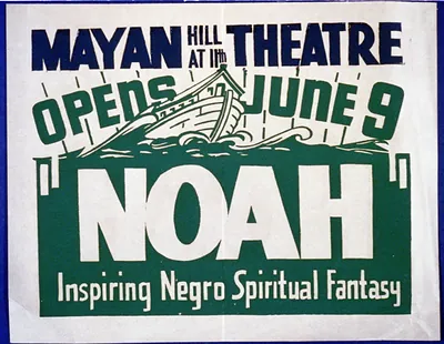 Noah inspiring negro spiritual fantasy