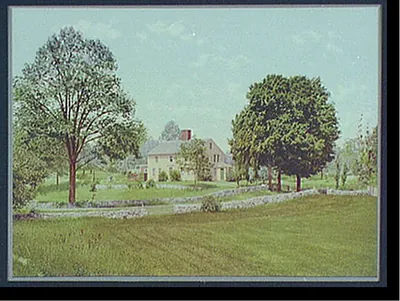 Whittier's birthplace, Haverhill