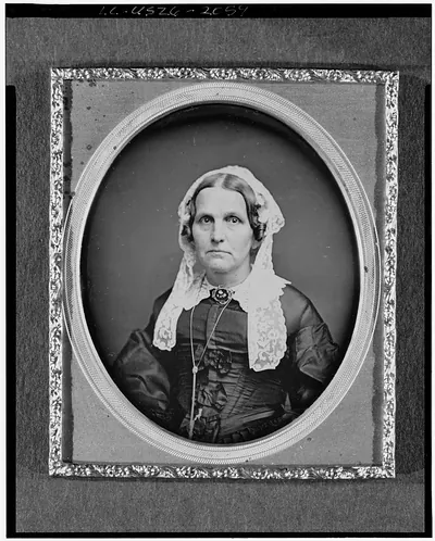 [Mrs. Miller, head-and-shoulders portrait of a woman, facing front]