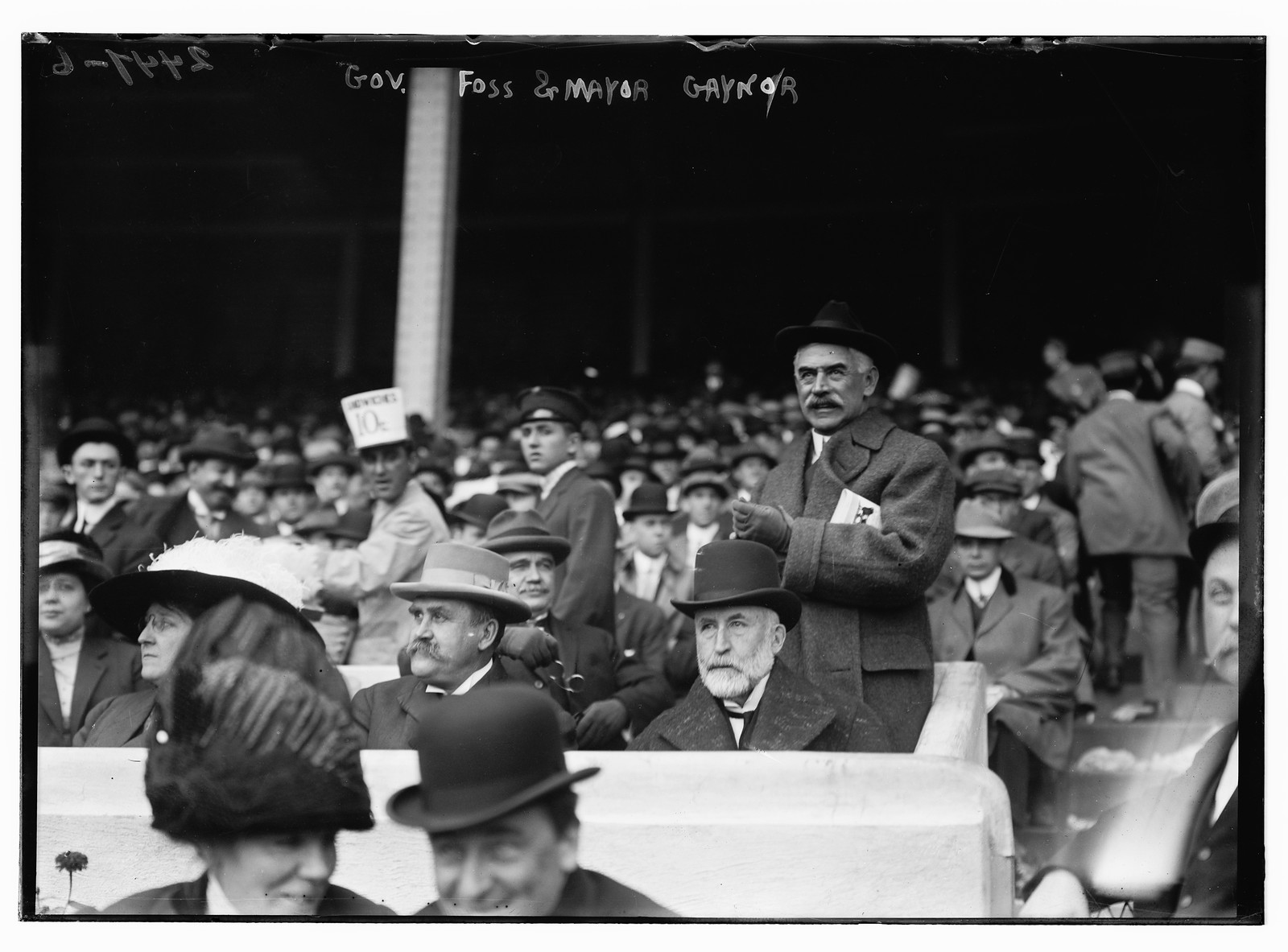 Gov. Foss & Mayor Gaynor, n/a — historic photograph