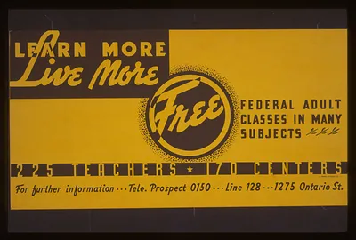 Learn more live more Free Federal adult classes in many subjects (S) 225 teachers - 170