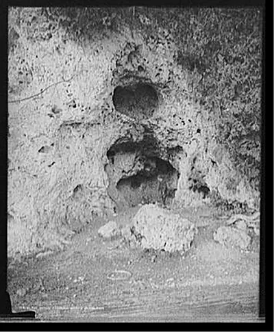 The Devil's Kitchen, Mackinac Island, Mich.