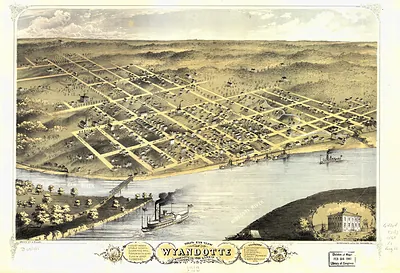 Wyandotte, Kansas, 1869