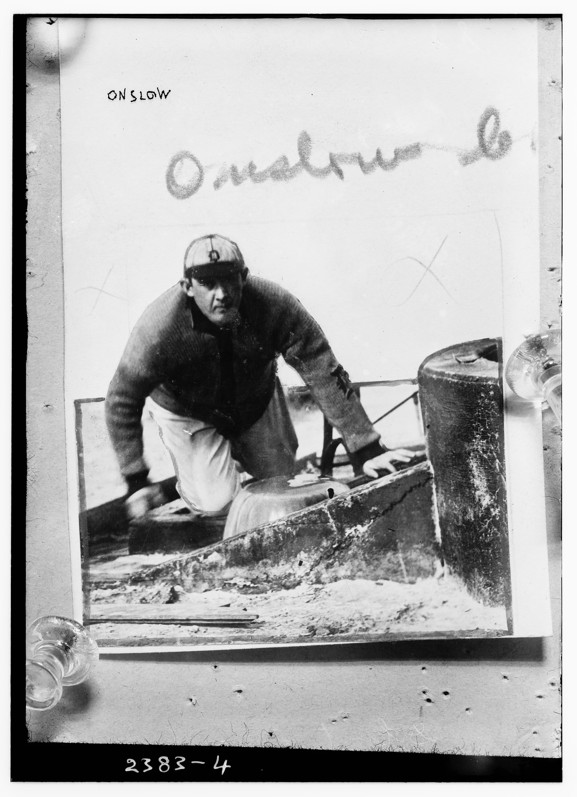 Jack Onslow, Detroit AL (baseball), [1912] — historic photograph