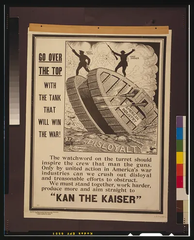 Go over the top with the tank that will win the war! / Phifer.