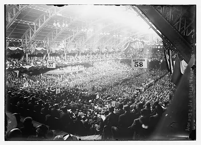 Convention in session, Chicago