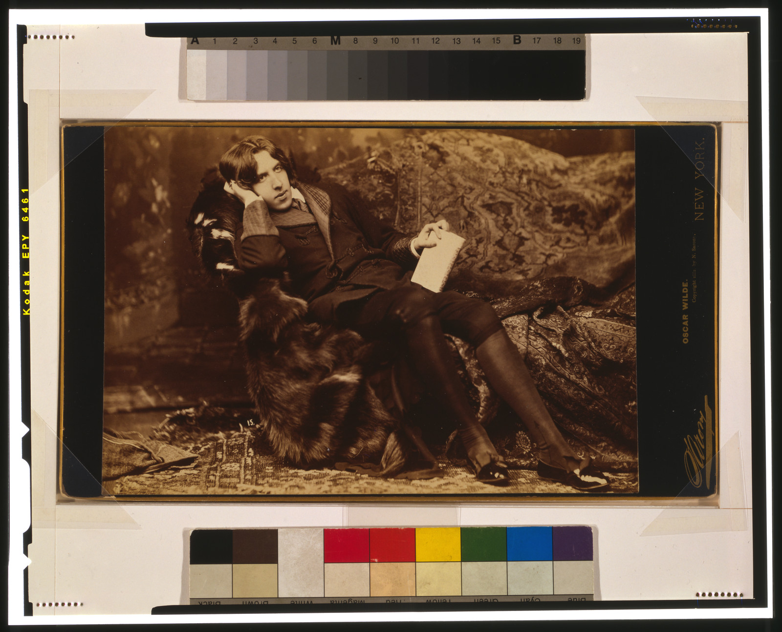 Oscar Wilde / Sarony., c1882. — historic photograph