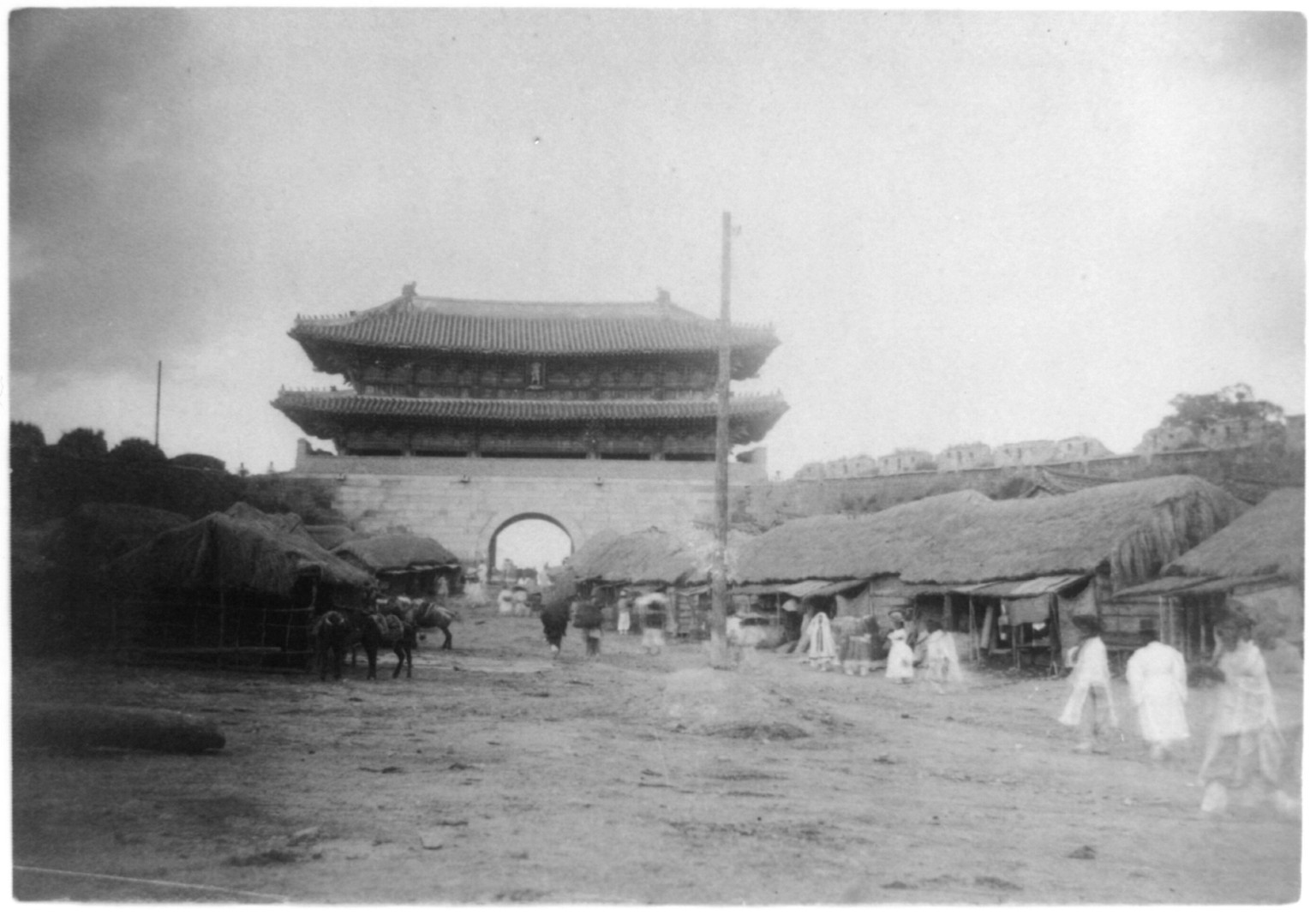 South gate, Seoul, Korea, 1896, 1896 — historic photograph