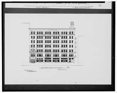 [Academy Lyceum Theatre (Loew's Lyceum Theatre), Penn Ave. near 6th St., Pittsburgh, Pennsylvania] / AFD 1928.