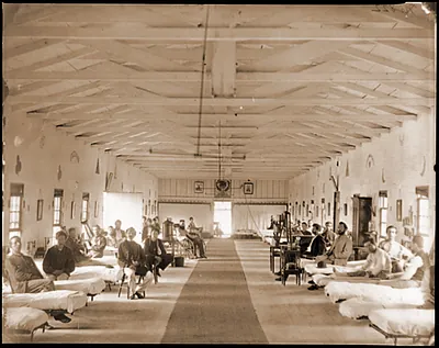 Washington D.C. Patients in Ward K of Armory Square Hospital