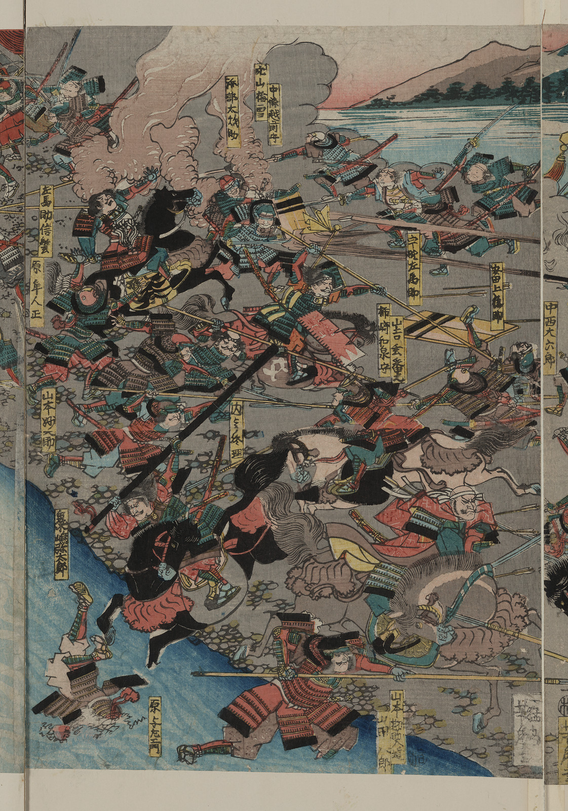 [Japanese Ukiyo-e print], 1750 — historic print