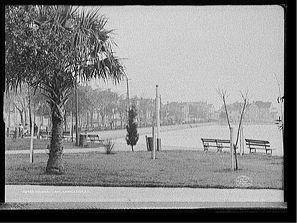 Colonial Lake, Charleston, S.C., c1906. — historic photograph