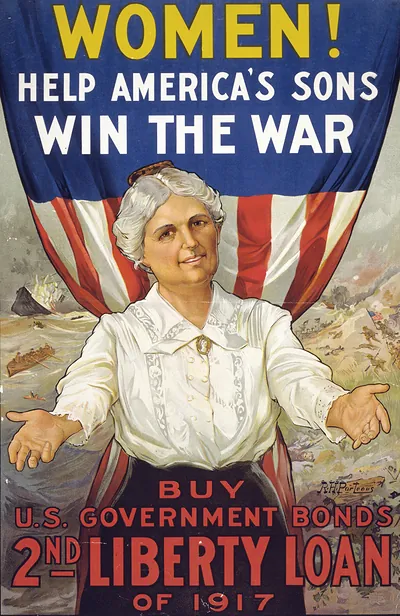 Women! Help America's sons win the war--Buy U.S. Government Bonds, 2nd Liberty Loan of 1917 / R.H. Porteus.
