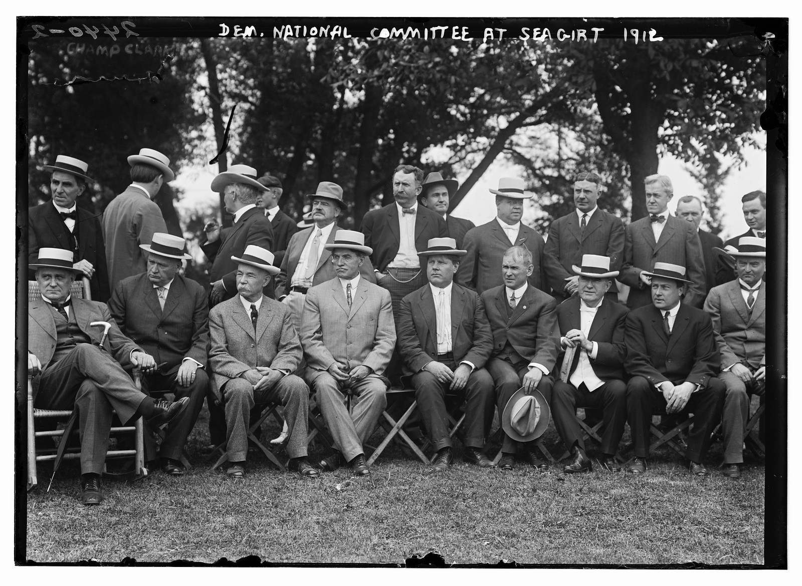 Dem. Nat'l Committee at Sea Girt, 1912, 1912 — historic photograph