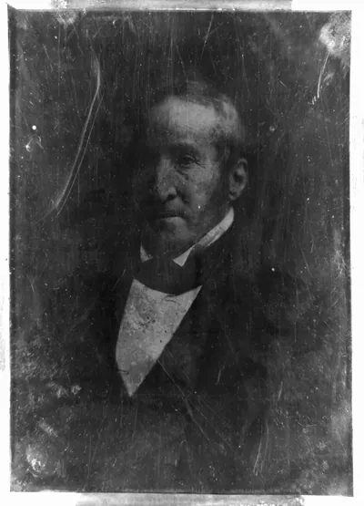 [Thomas Hart Benton, head-and-shoulders portrait, facing three-quarters to the left]