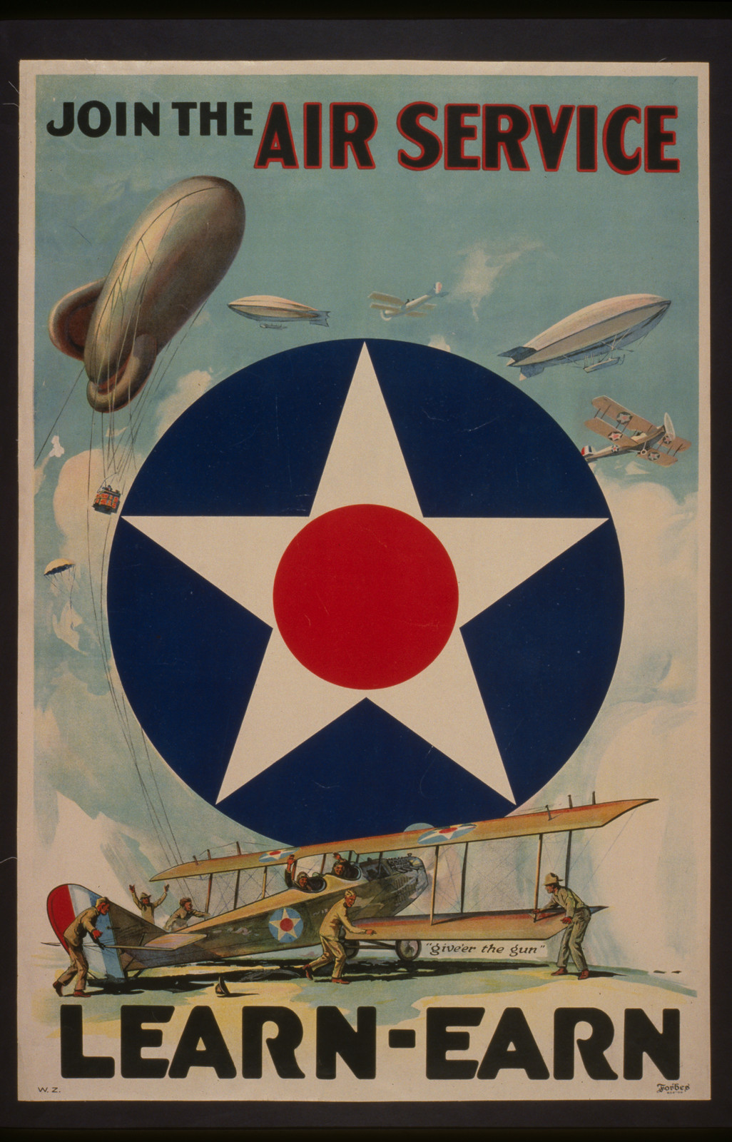 Join the Air ServiceLea, 1917 — historic image