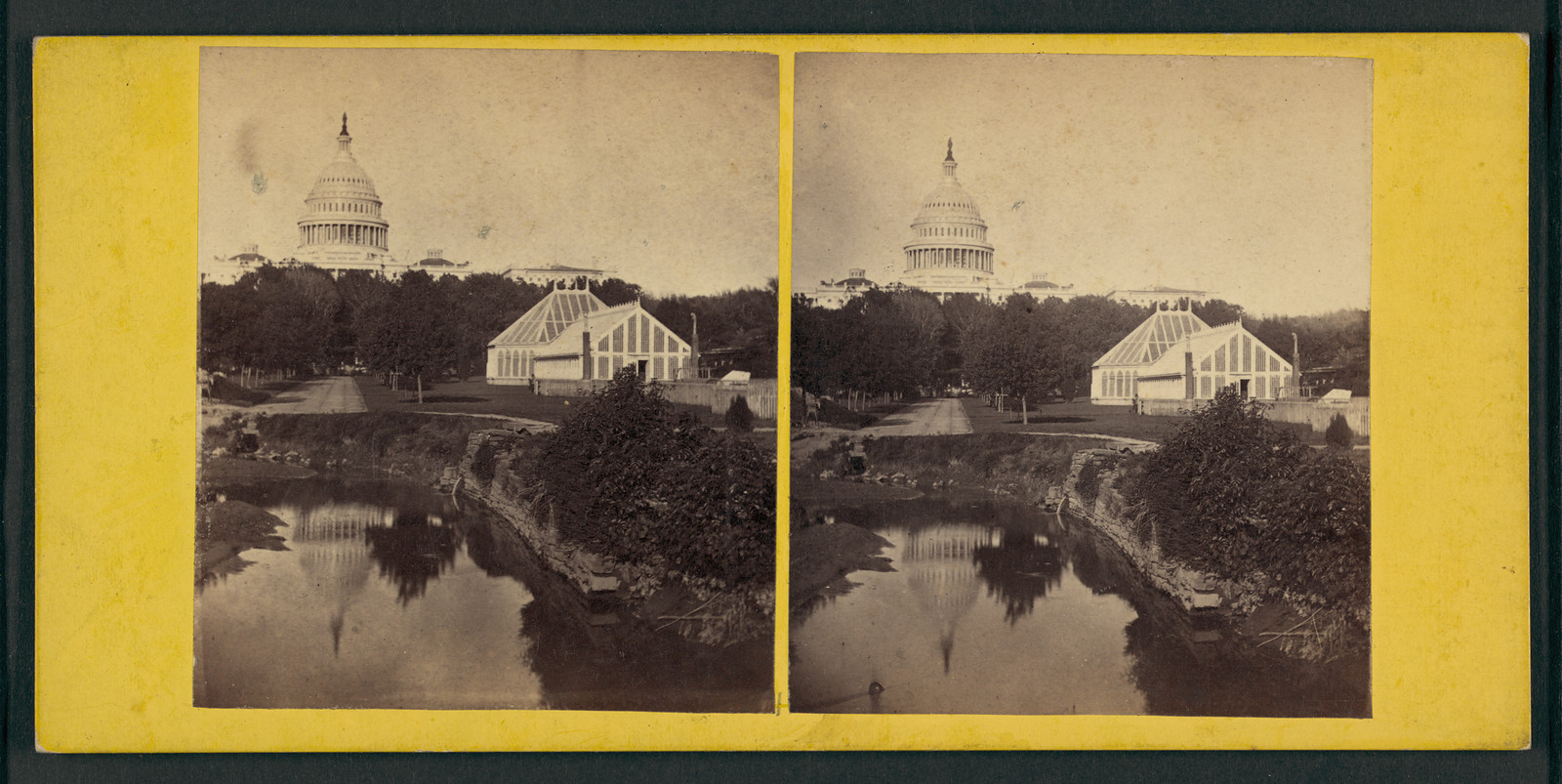 [Botanical Gardens Washington D.C.], 1865 — historic photograph