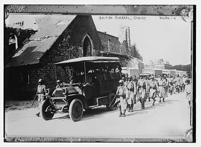 British funeral, Cugny