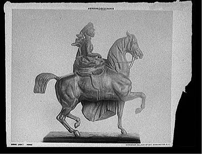 Lady and horse