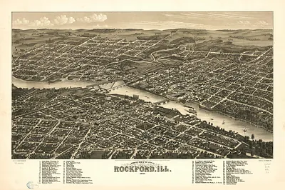 Rockford, Illinois, 1880